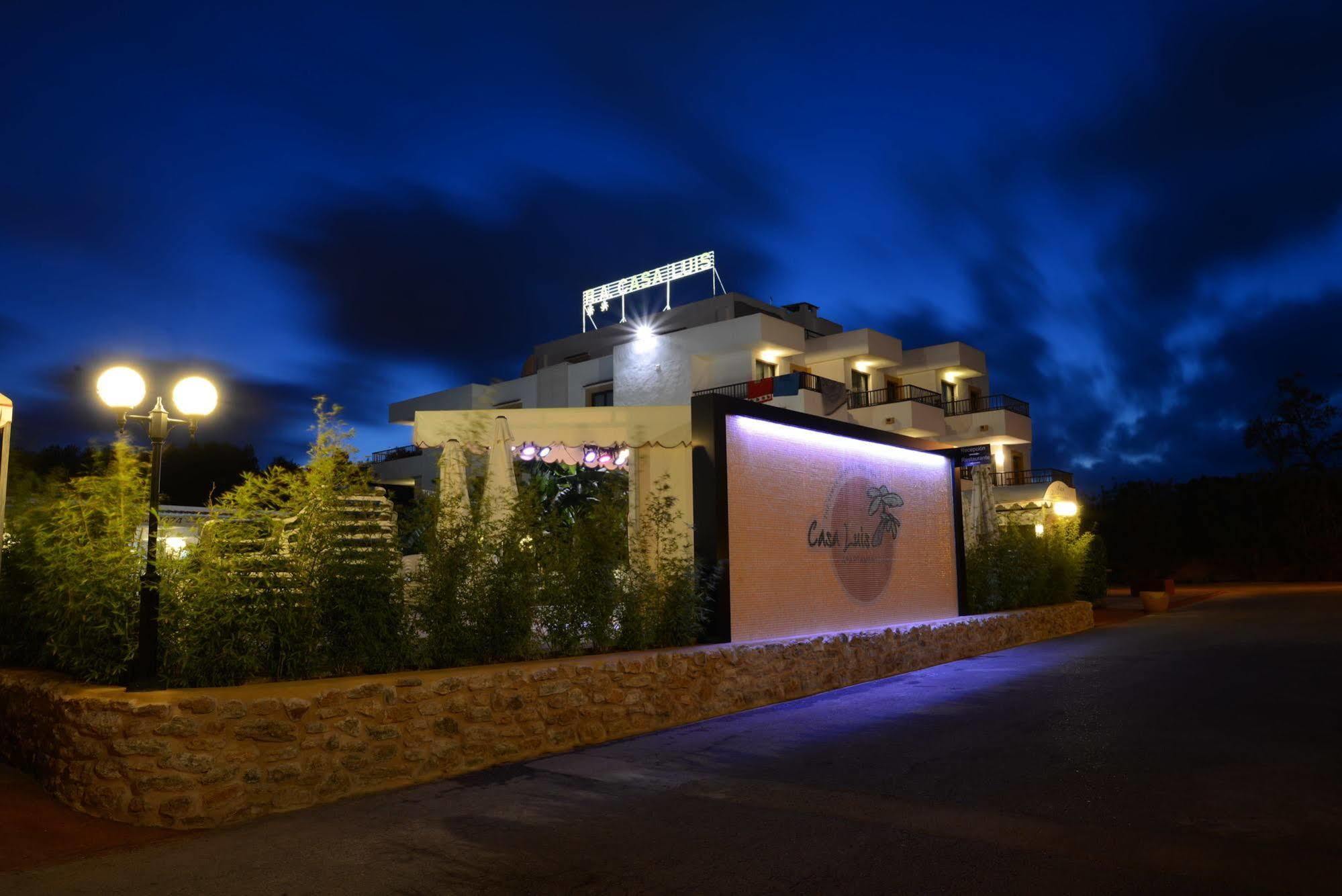 Casa Luis Apartments Santa Eulària des Riu Exterior foto