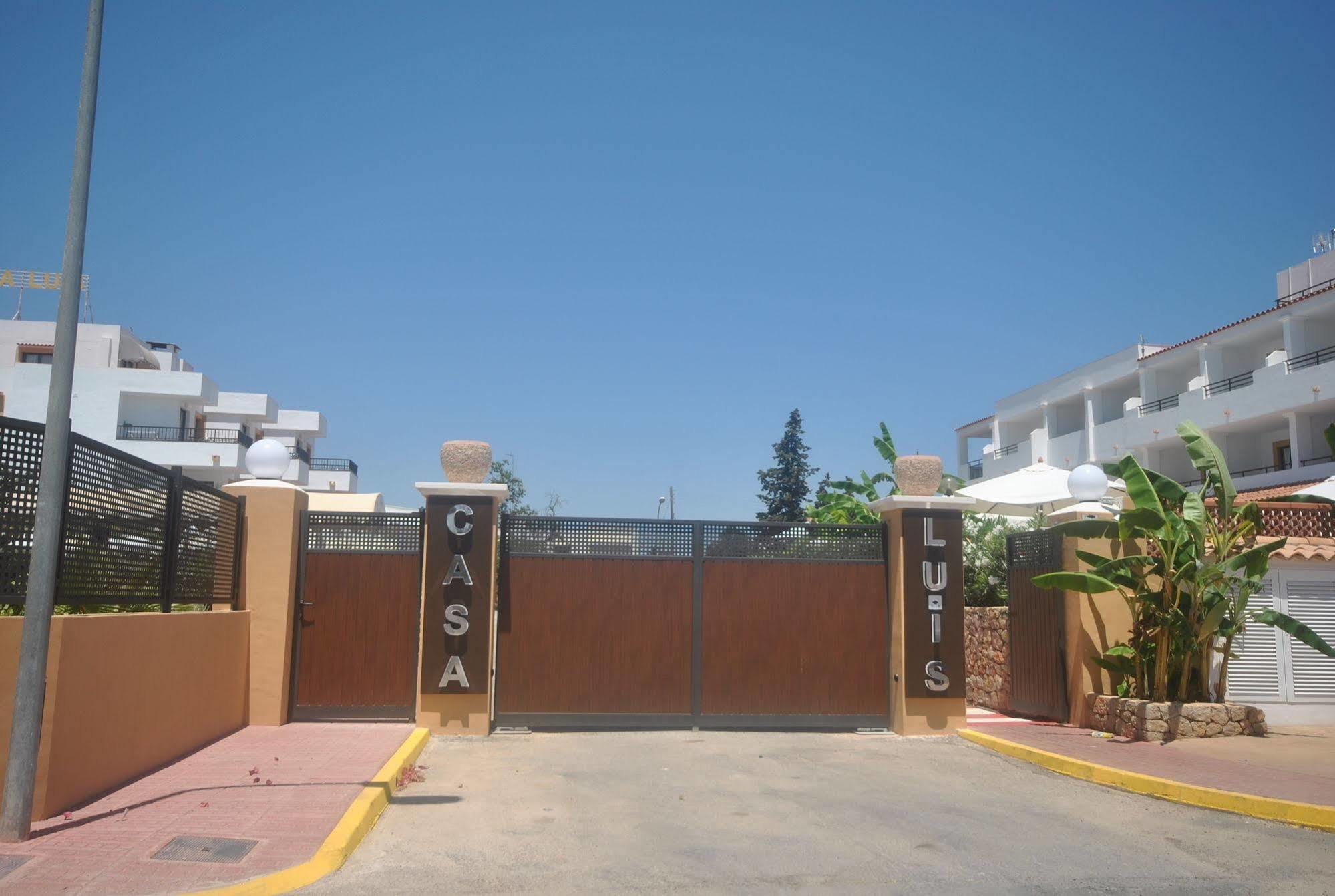Casa Luis Apartments Santa Eulària des Riu Exterior foto