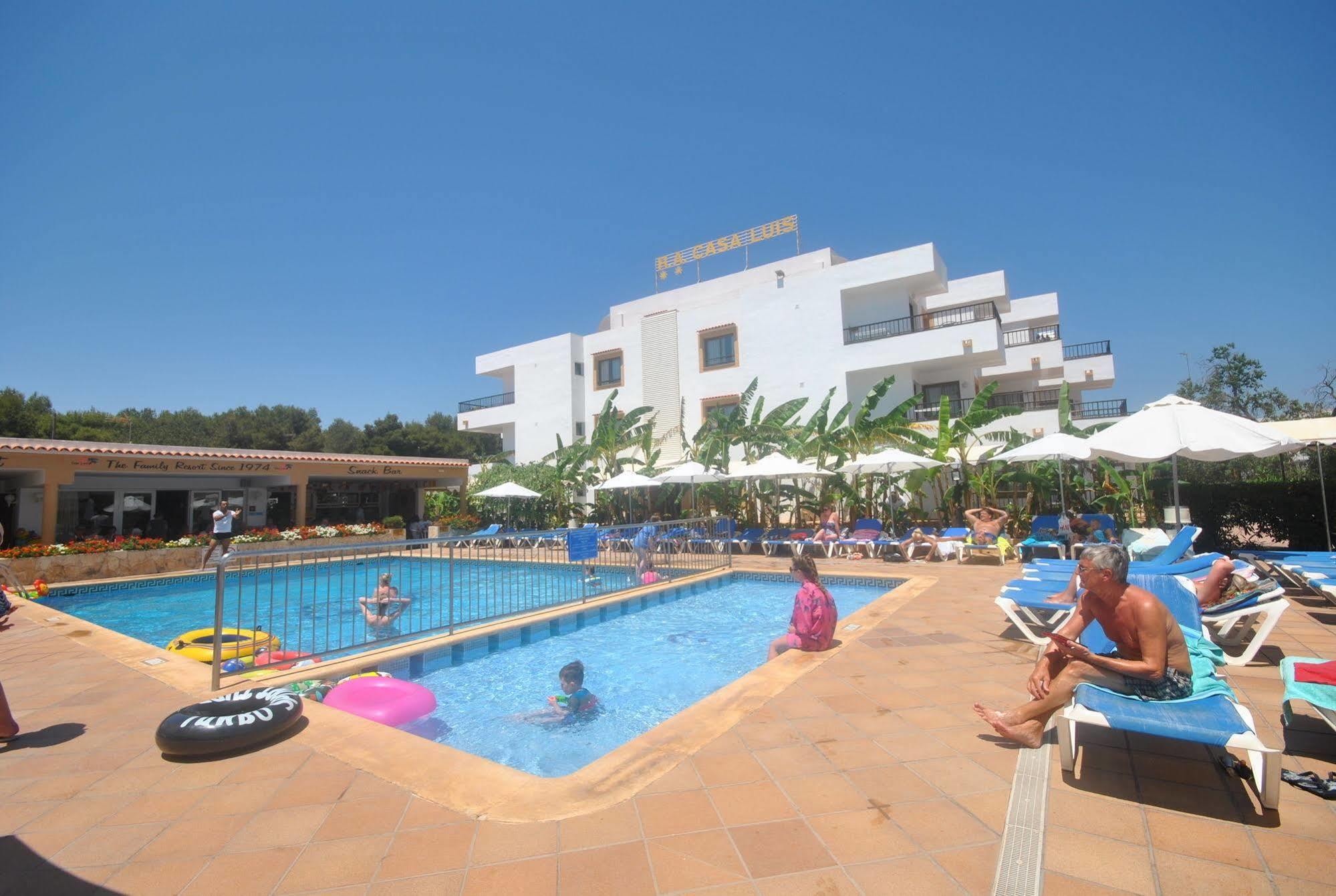 Casa Luis Apartments Santa Eulària des Riu Exterior foto